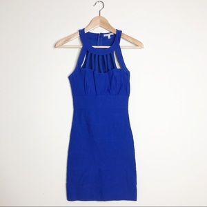 Charlotte Russe Royal Blue Bandage Dress
